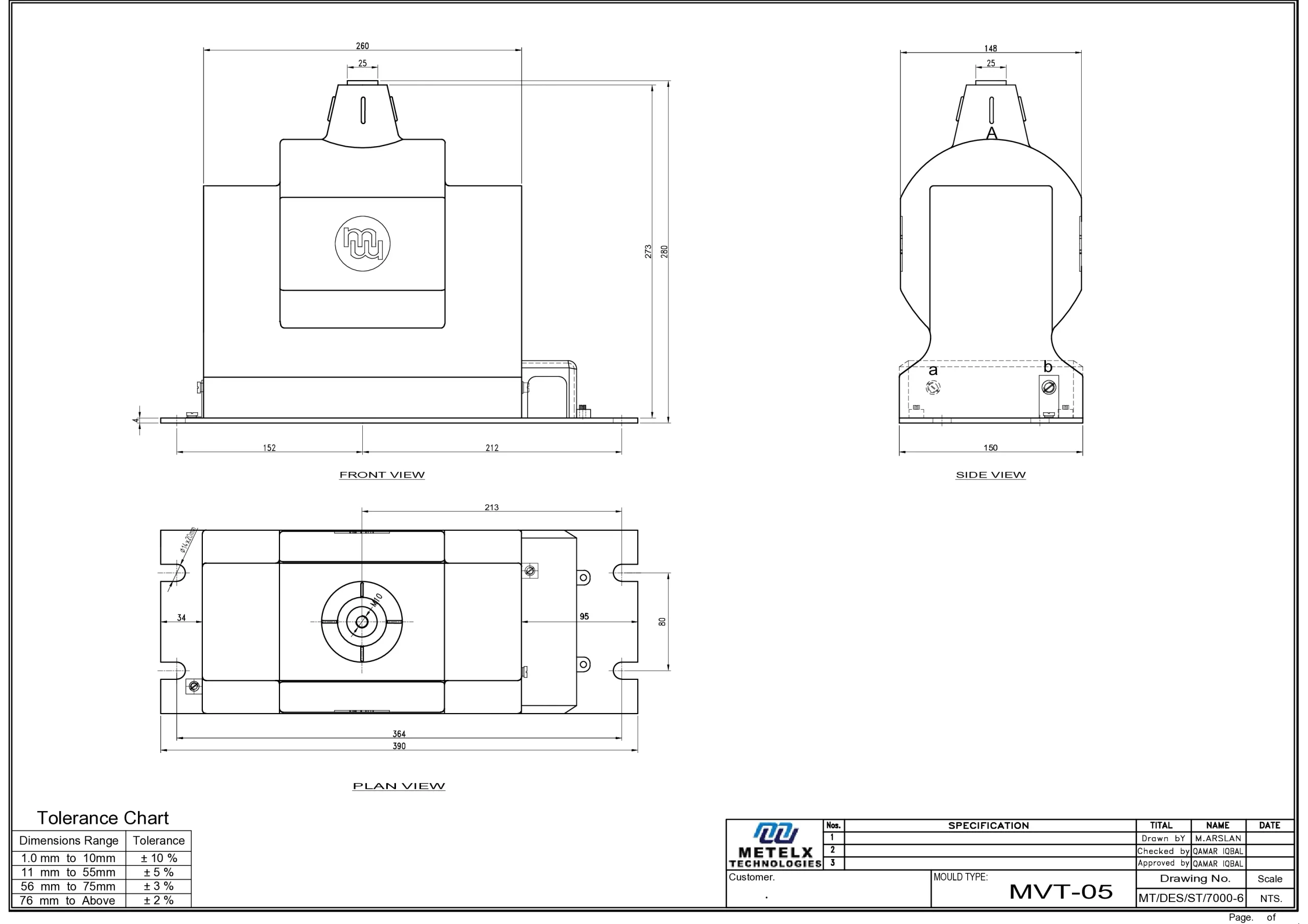 MVT-05 Medium Voltage Potential Transformer MVT-05 Medium Voltage Potential Transformer Diagram