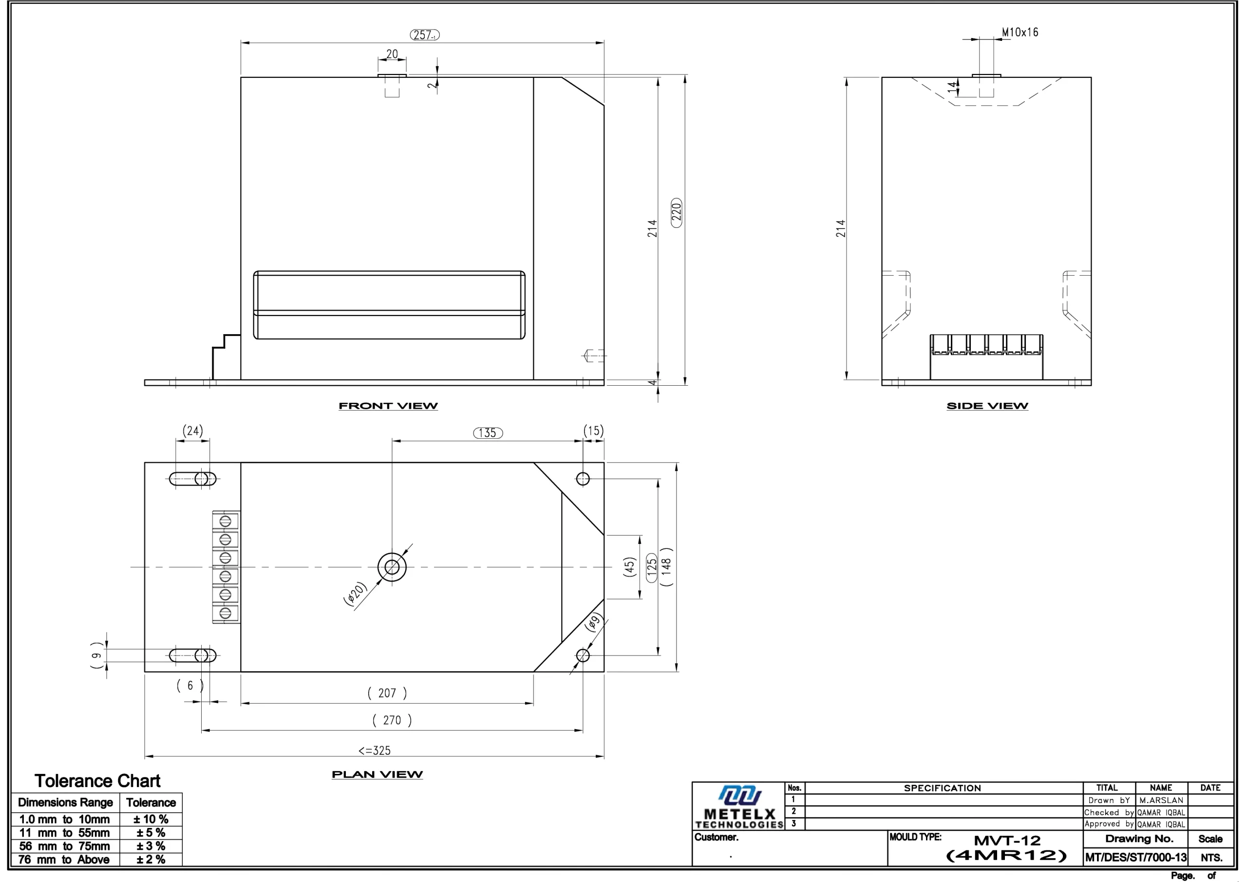 MVT-12 Medium Voltage Potential Transformer MVT-12 Medium Voltage Potential Transformer Diagram by Metelx Technologies Lahore